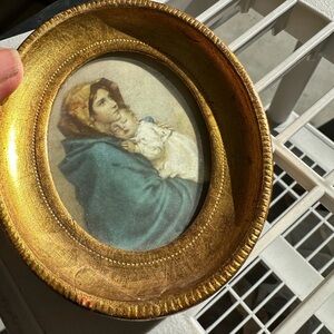 Gold Framed Religious Art Print